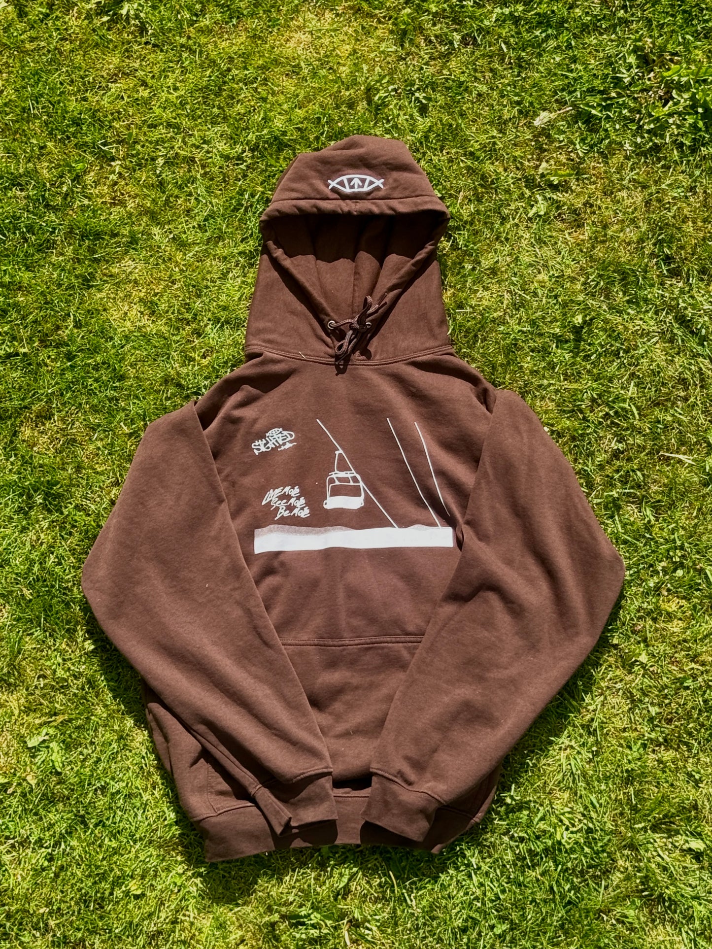 Lift Hoodie-Dark Brown