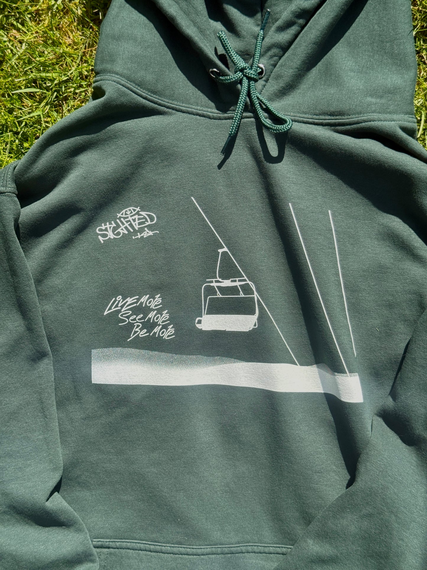 Lift Hoodie-Dark Green