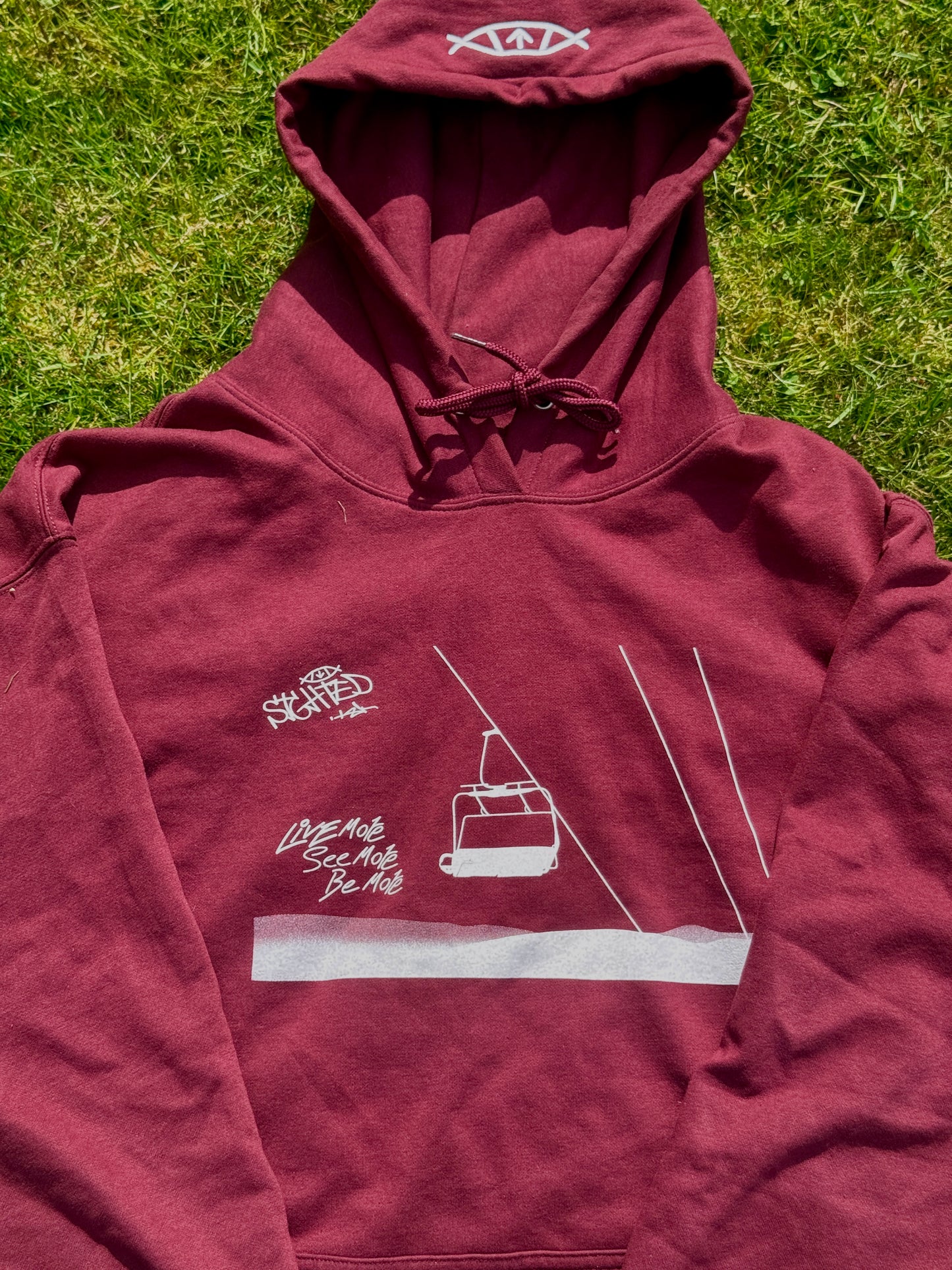 Lift Hoodie-Maroon