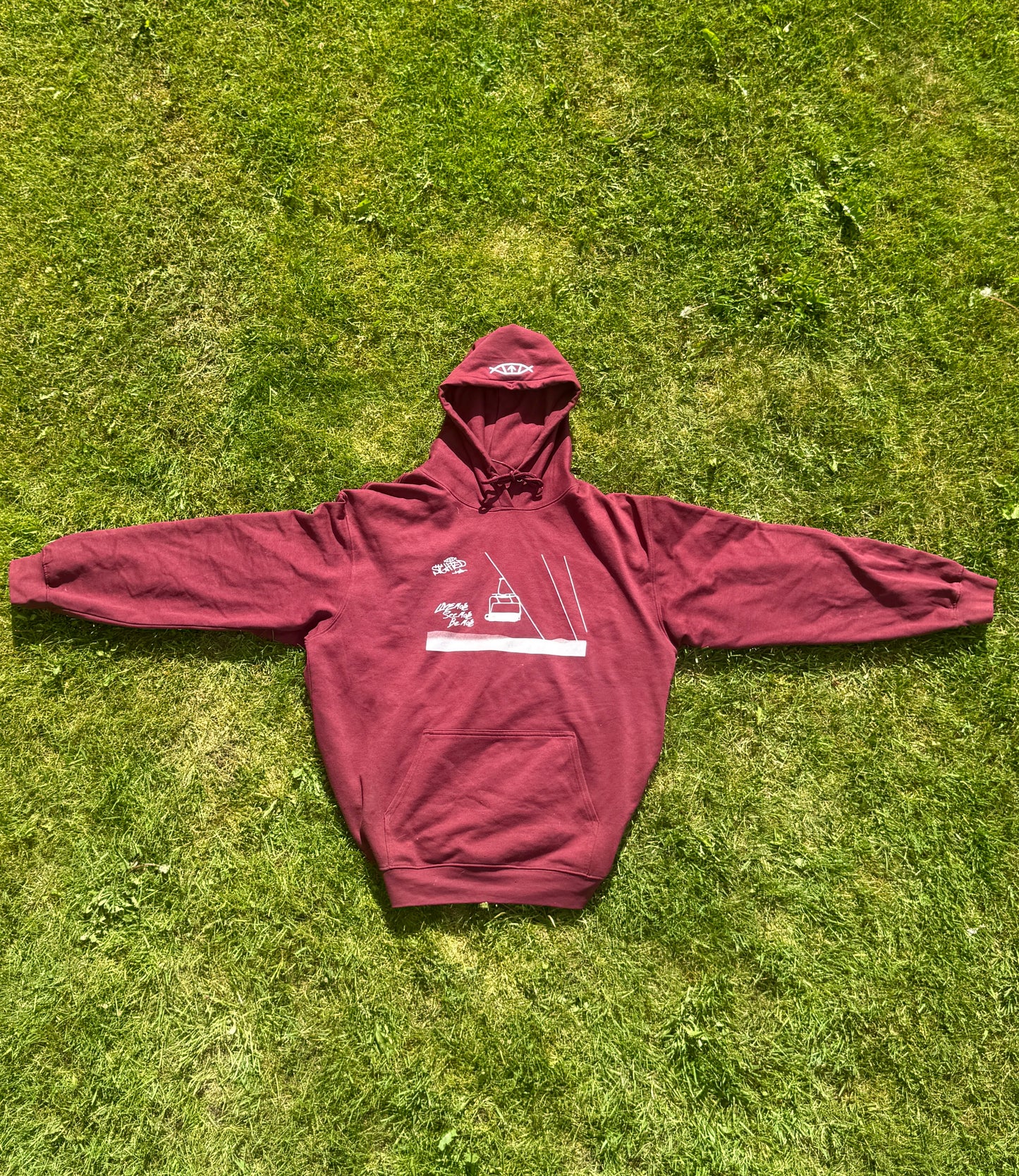 Lift Hoodie-Maroon