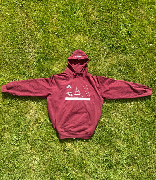 Lift Hoodie-Maroon