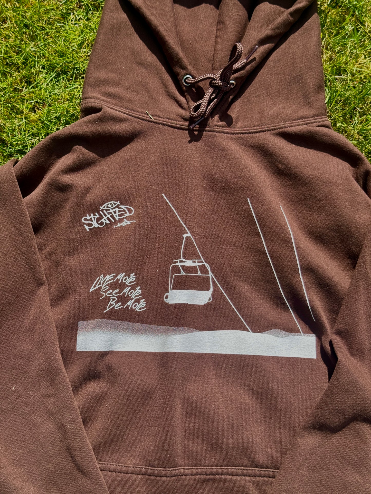 Lift Hoodie-Dark Brown