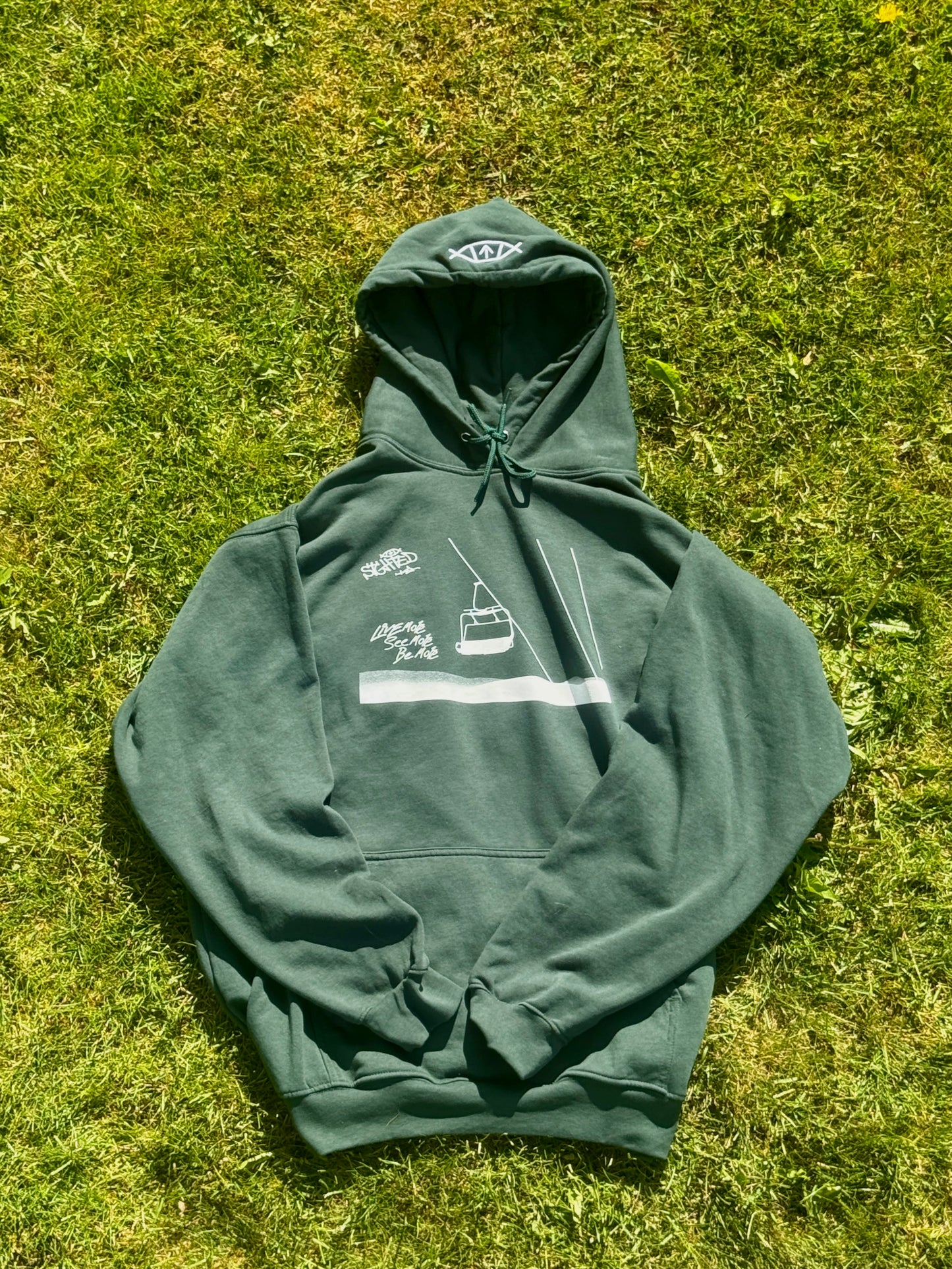 Lift Hoodie-Dark Green