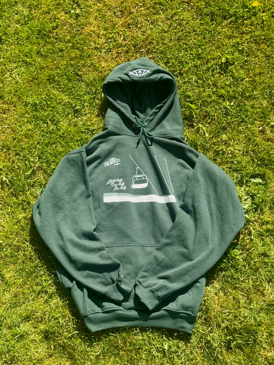 Lift Hoodie-Dark Green